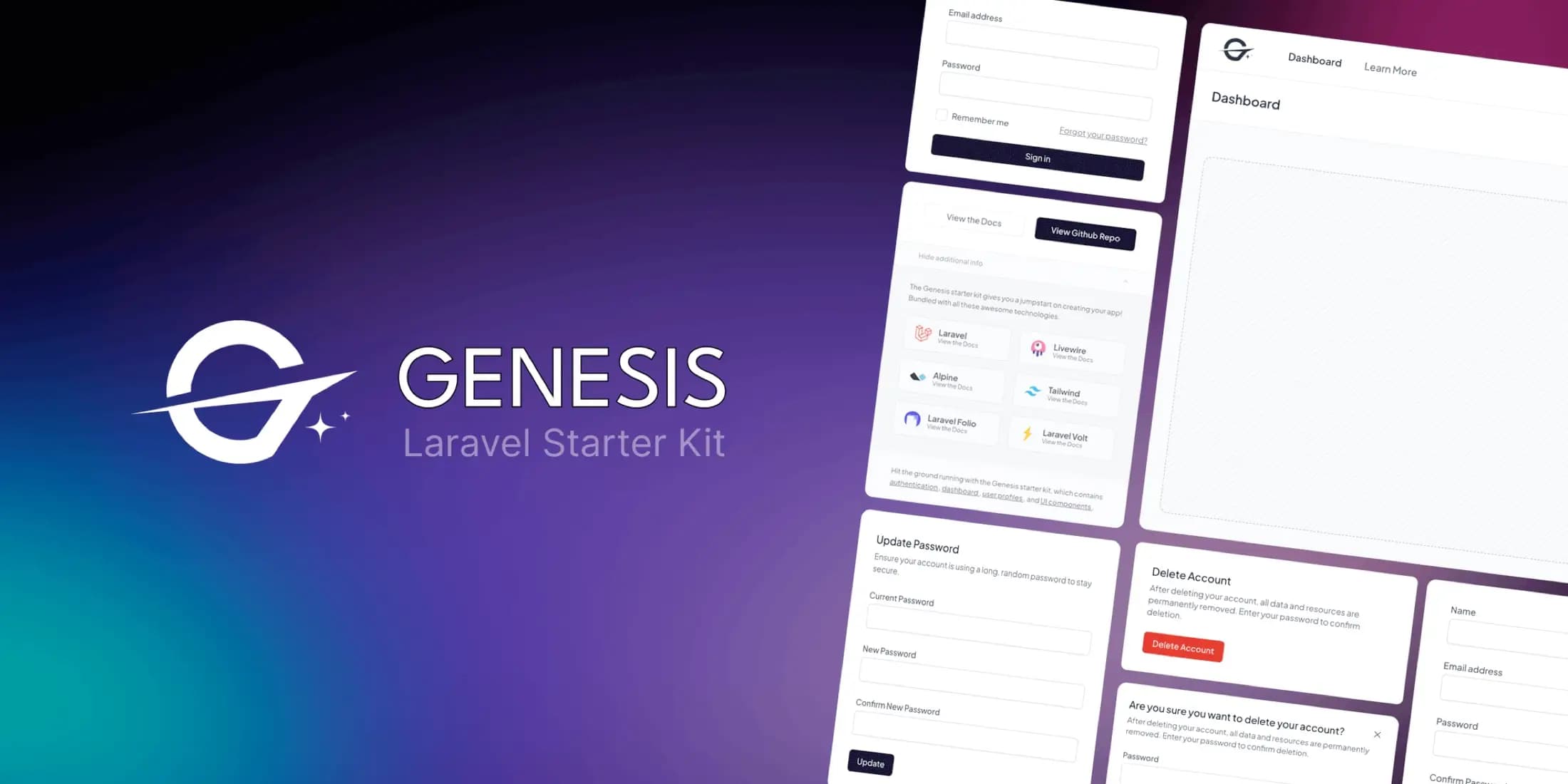 Getting Started with Laravel: Genesis Starter Kit Overview