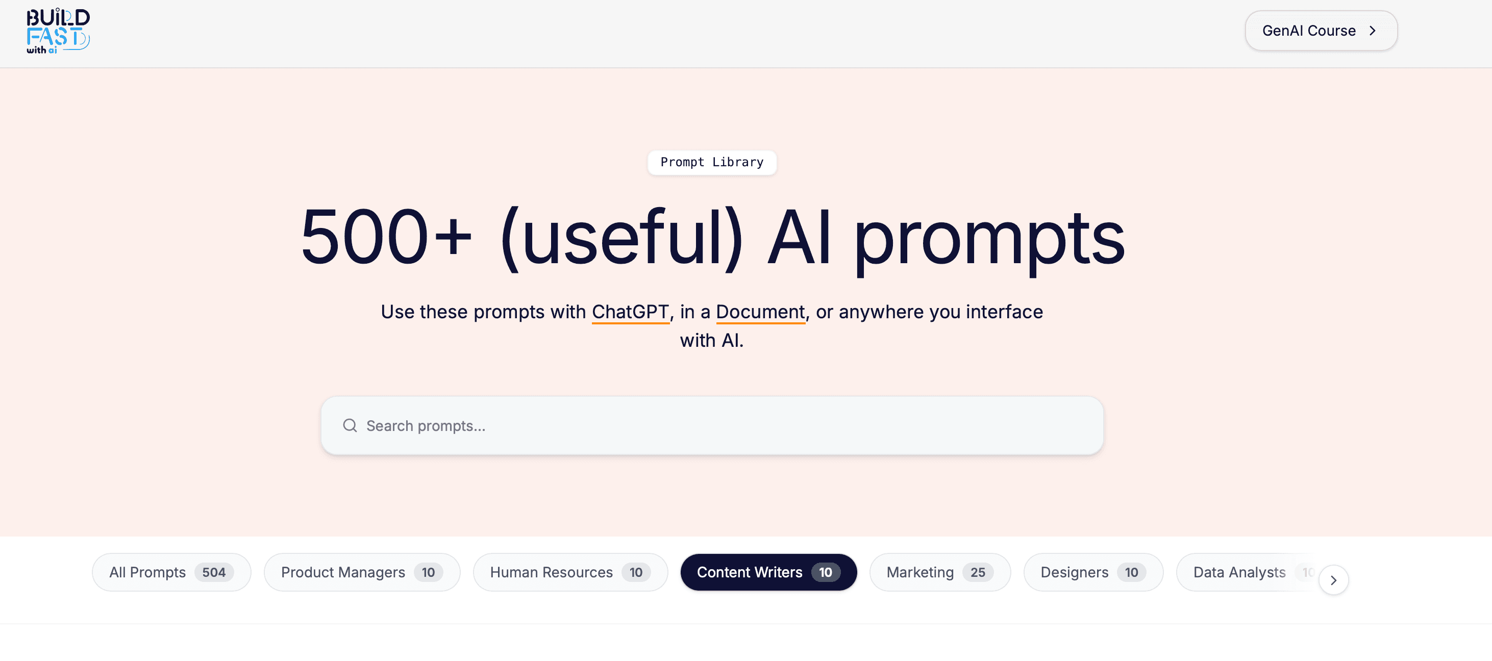 10x Your AI Output: Inside the "Build Fast with AI" Prompt Library